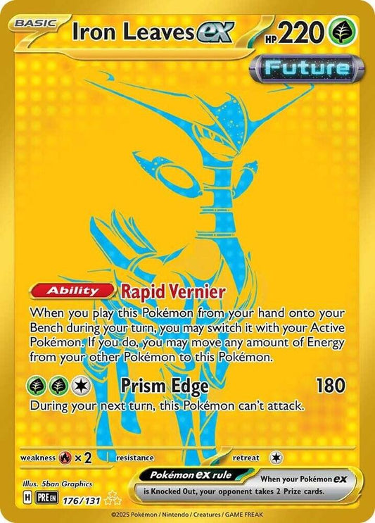 Iron Leaves ex -176/131 SV: Prismatic Evolutions (PRE)