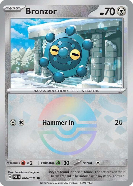 Bronzor (Poke Ball Pattern) - 066/131 SV: Prismatic Evolutions