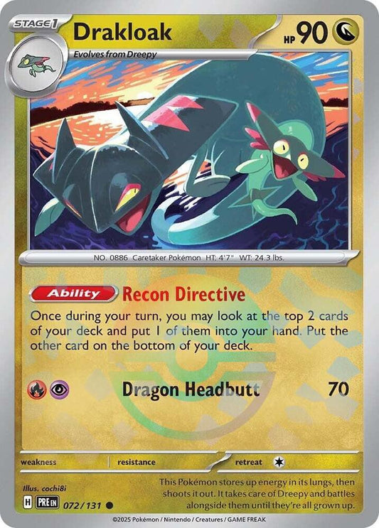 Drakloak (Poke Ball Pattern) - 072/SV: Prismatic Evolutions