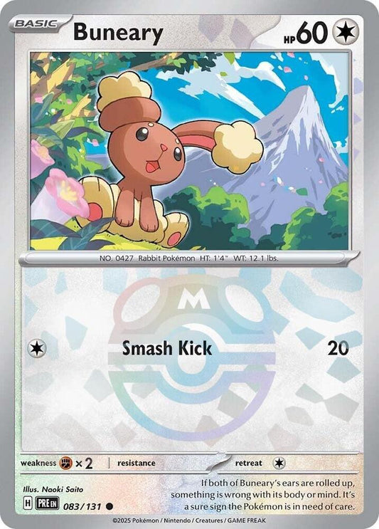 Buneary (Master Ball Pattern) -083/131  SV: Prismatic Evolutions