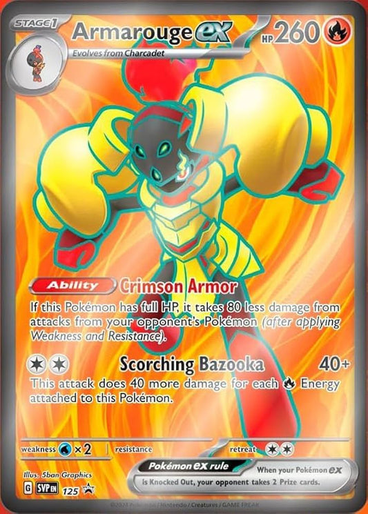Armarouge ex - 125 - SV: Scarlet & Violet Promo Cards (SVP)
