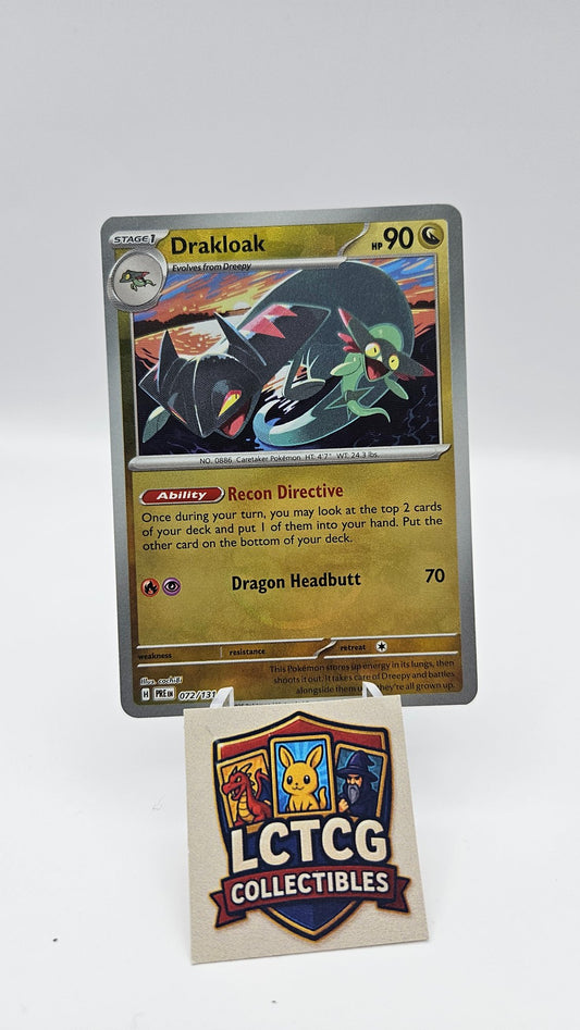 Image of Drakloak Prismatic Evolutions (PRE) #72