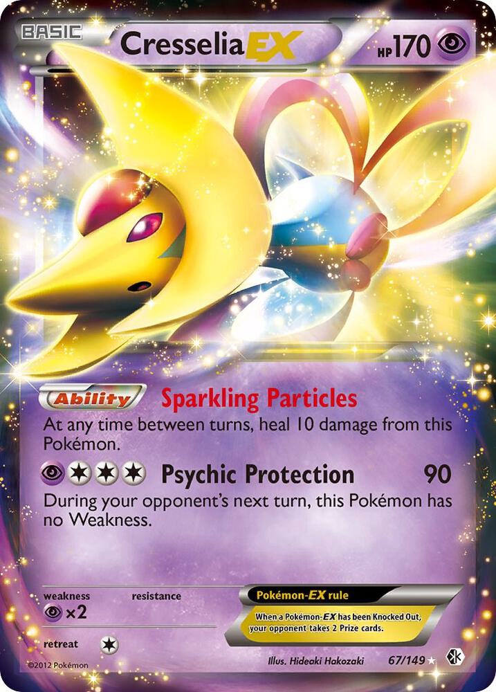 Cresselia EX -67/149 Boundaries Crossed (BCR)