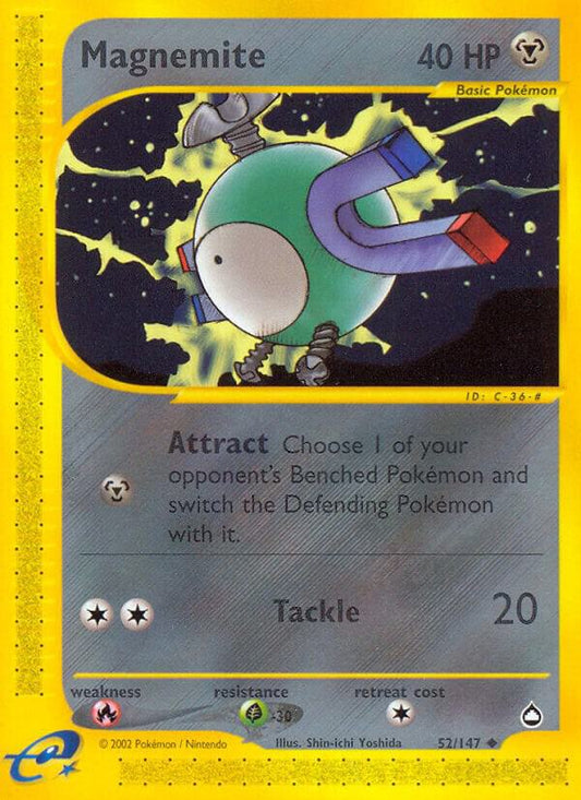 Magnemite (52) - Aquapolis (AQ)