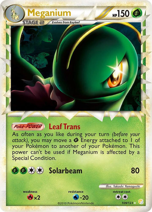 Meganium (Prime) - HeartGold SoulSilver (HS) LP+
