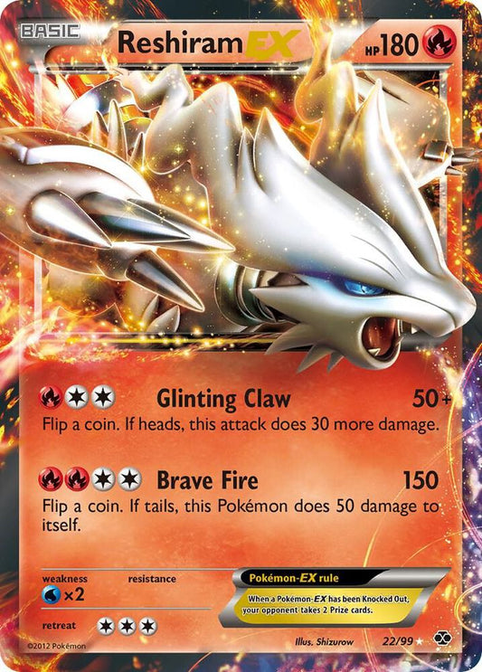 Reshiram EX - Next Destinies (NXD)
