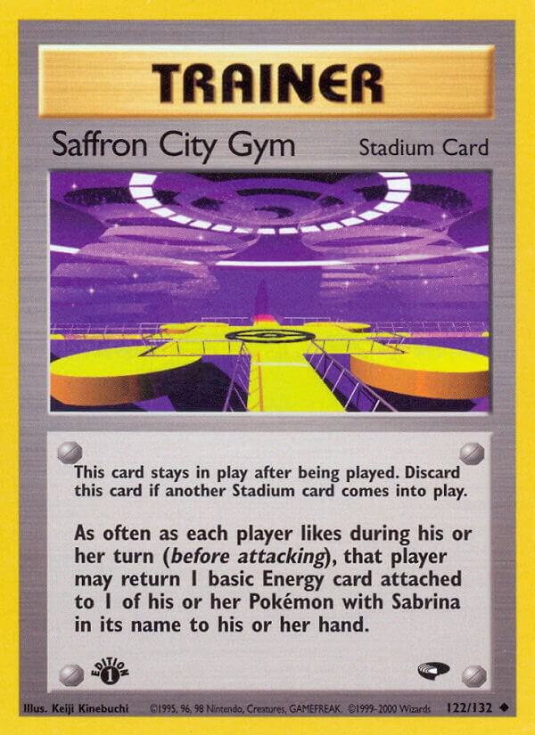 Saffron City Gym -122/132 Gym Challenge-First Edition
