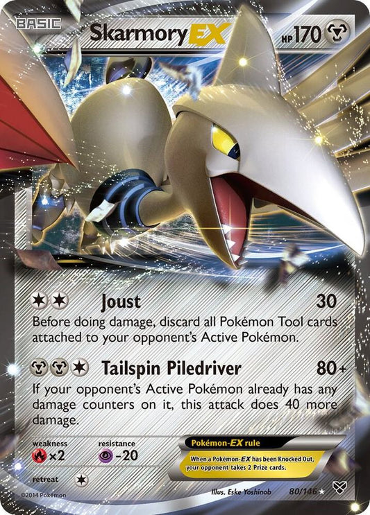 Skarmory EX -80/146 XY Base Set (XY)
