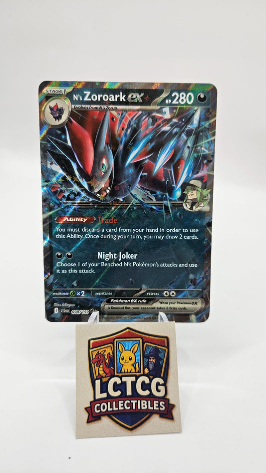 Image of N's Zoroark ex Journey Together (JTG) #98
