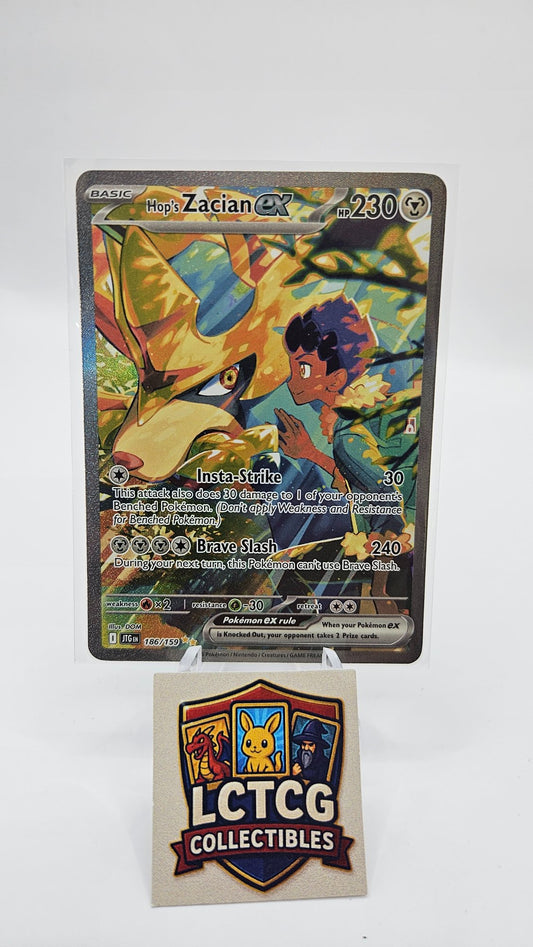 Image of Hops Zacian ex Journey Together (JTG) #186