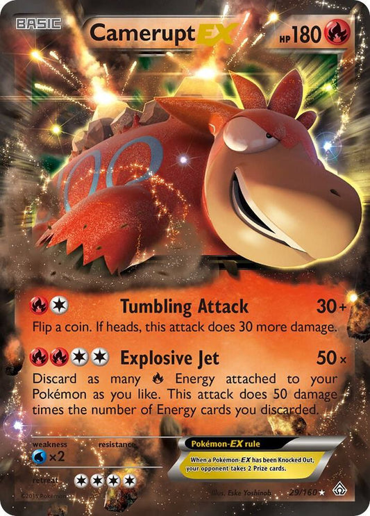 Camerupt EX - XY -29/160 Primal Clash (PRC)