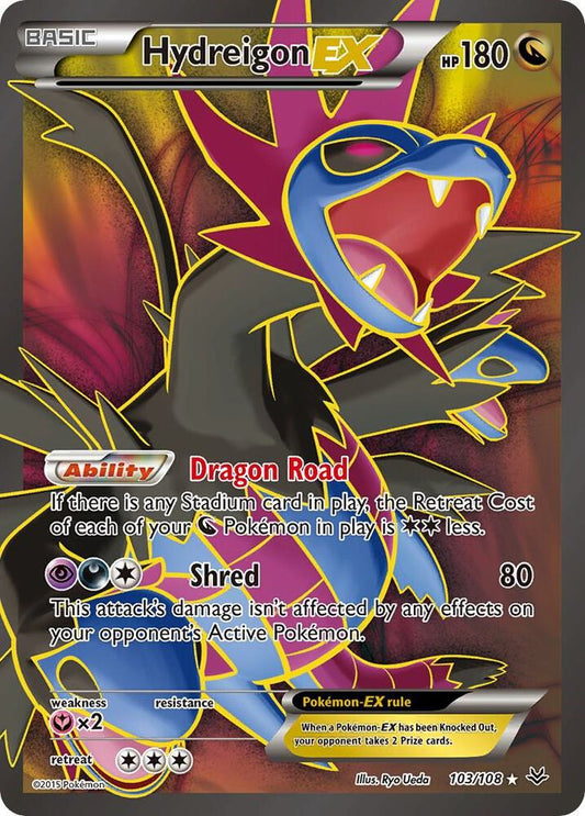 Hydreigon EX (103 Full Art) - XY - Roaring Skies (ROS)