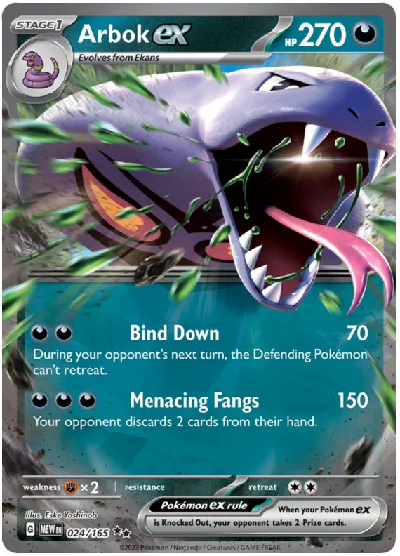 Arbok EX 024/165 S&V 151