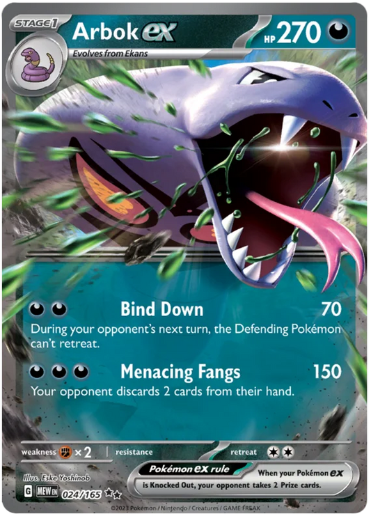 Arbok EX 024/165 S&V 151