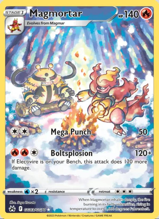 Image of Magmortar Crown Zenith (CRZ) #GG03