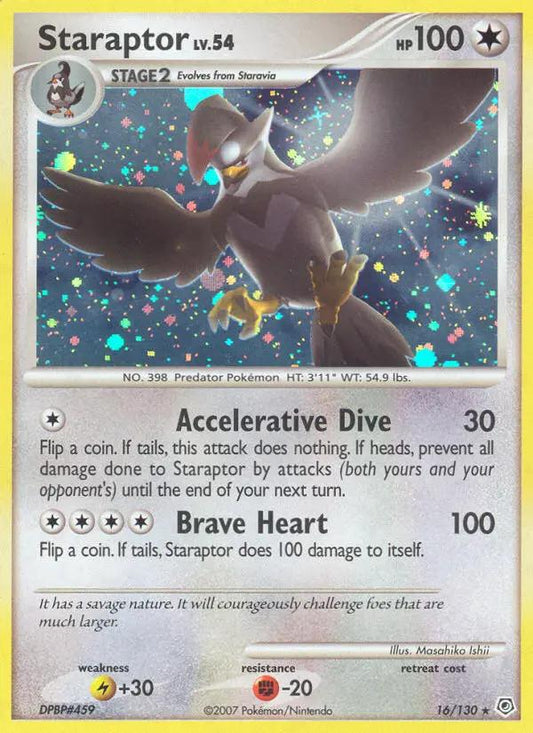 Image of Staraptor Diamond and Pearl (DP) #16