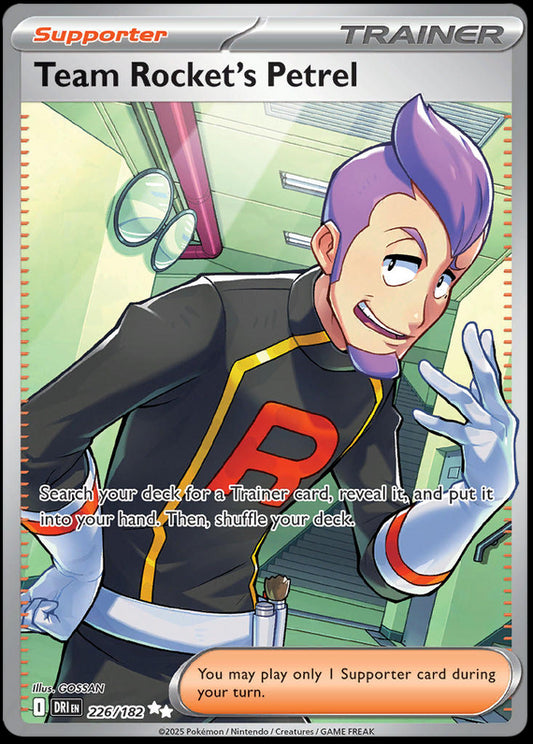 Image of Team Rockets Petrel Destined Rivals (DRI) #226