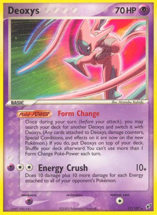 Image of Deoxys Deoxys (DX) #17