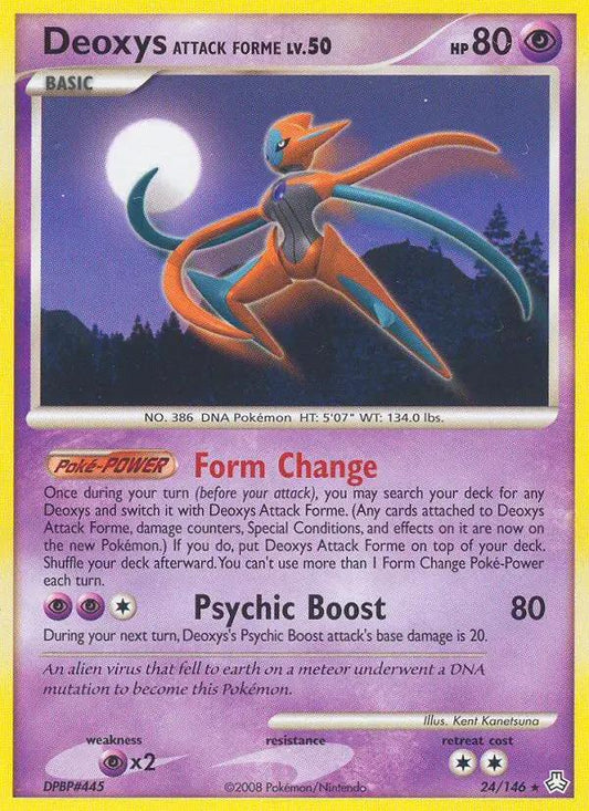 Image of Deoxys Attack Forme Legends Awakened (LA) #24