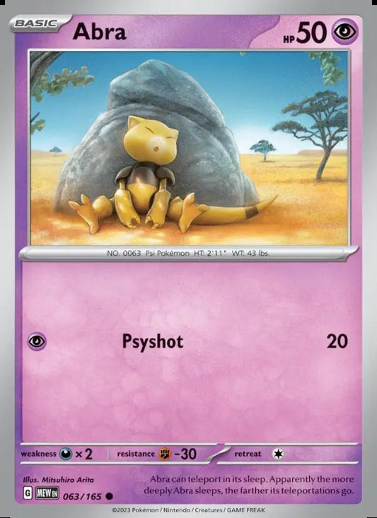 Image of Abra 151 (MEW) #063