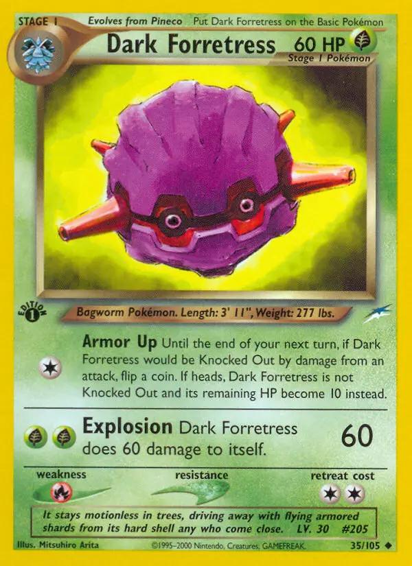 Image of Dark Forretress Neo Destiny (N4) #35