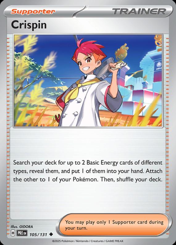 Image of Crispin Prismatic Evolutions (PRE) #105