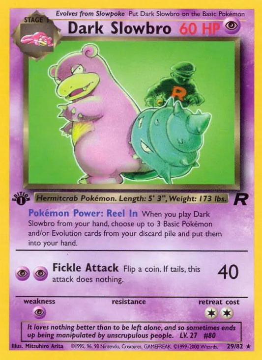 Image of Dark Slowbro Team Rocket (RO) #29