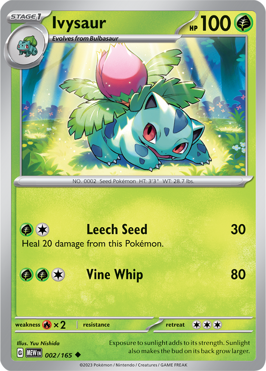 Ivysaur 002/165 S&V 151