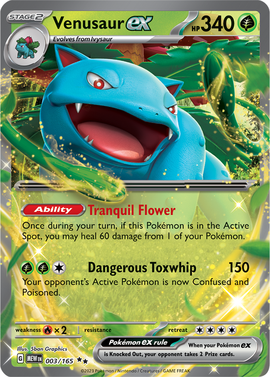Venusaur EX 003/165 S&V 151