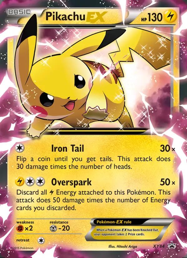 Image of Pikachu-EX XY Promos (XYP) #XY84