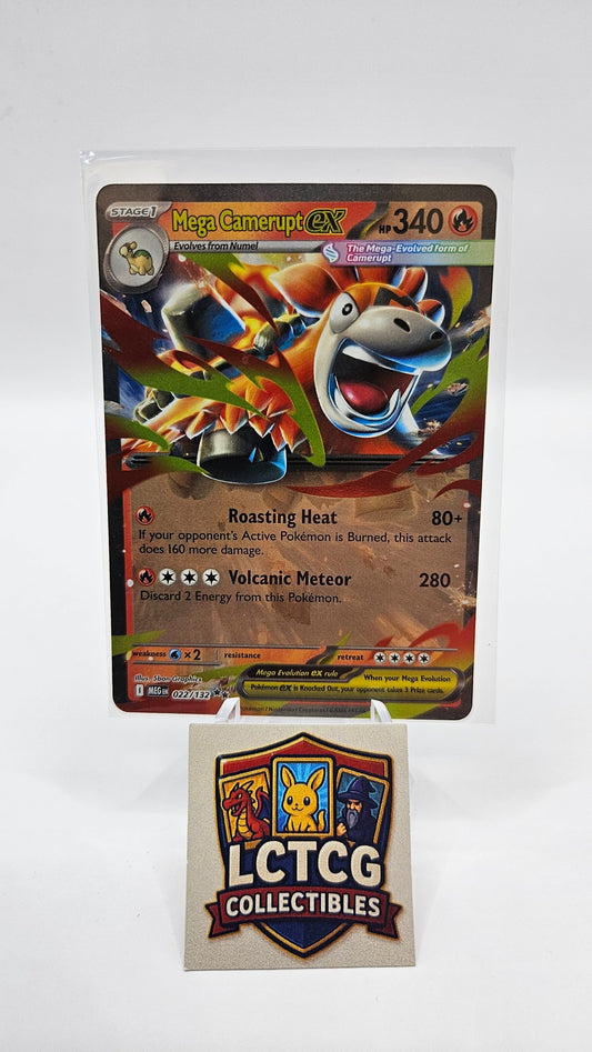 Image of Mega Camerupt ex Mega Evolution (MEG) #22