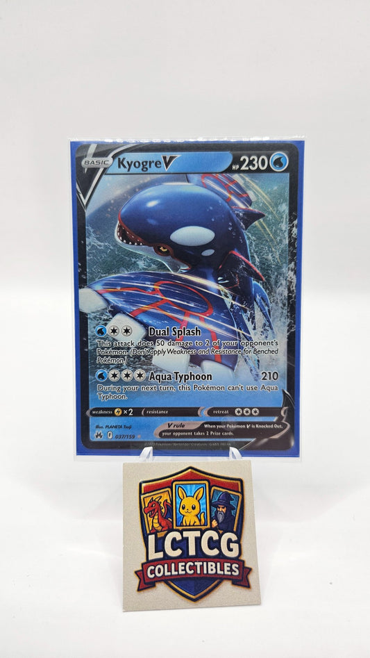 Image of Kyogre V Crown Zenith (CRZ) #037