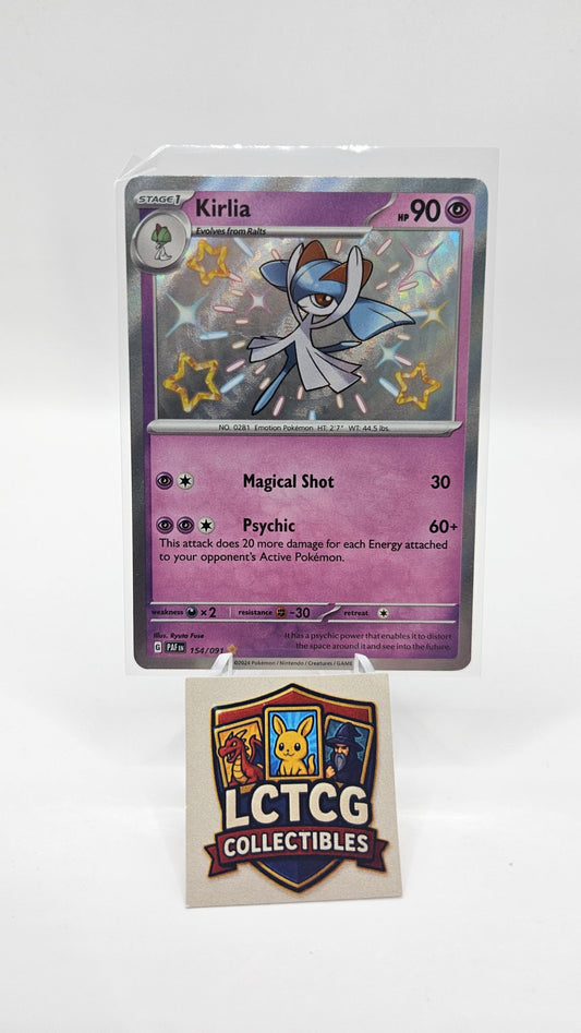 Image of Kirlia Paldean Fates (PAF) #154