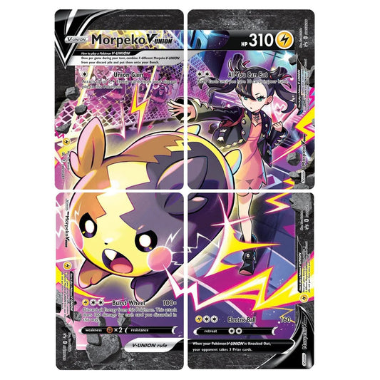 Morpeko V-Union (SWSH287-290) (Set of 4) - SWSH: Sword & Shield Promo Cards