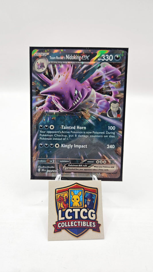 Image of Team Rockets Nidoking ex Destined Rivals (DRI) #119