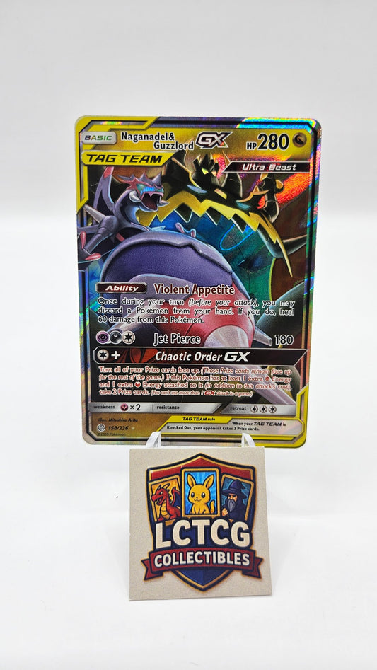 Image of Naganadel and Guzzlord-GX Cosmic Eclipse (CEC) #158