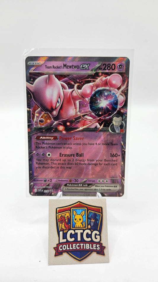 Image of Team Rocket's Mewtwo ex Destined Rivals (DRI) #81