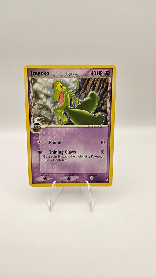 Treecko (Delta Species) - 68/100 Crystal Guardians (CG) MP Condition