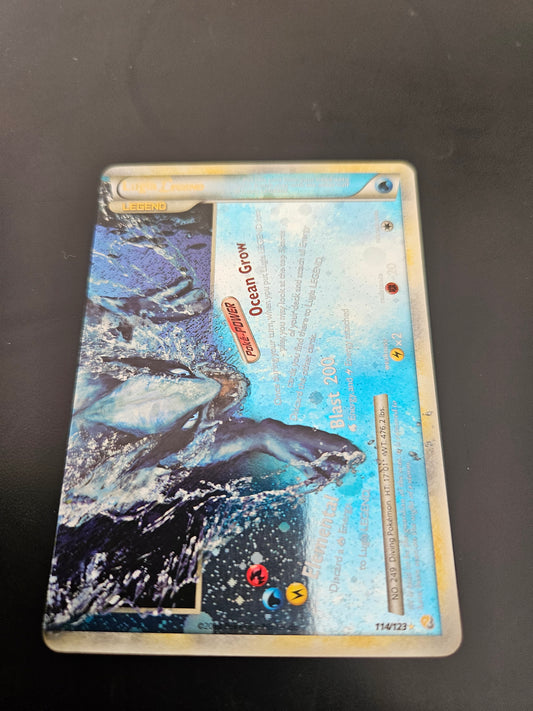 Lugia Legend (Bottom) - HeartGold SoulSilver (HS) M/P Condition