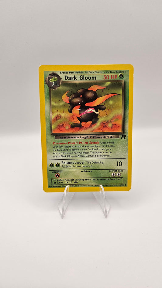 Dark Gloom -36/82 Team Rocket (TR) MP Condition