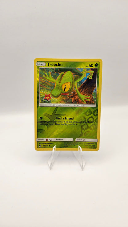 Treecko - SM - 20/214 Lost Thunder (SM8) Reverse Holo LP Condition