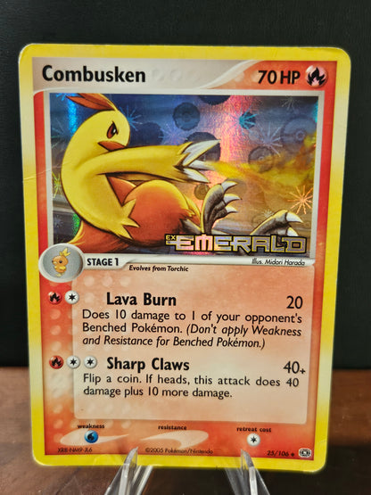 Combusken - Emerald (EM) Reverse Holo H/P Condition