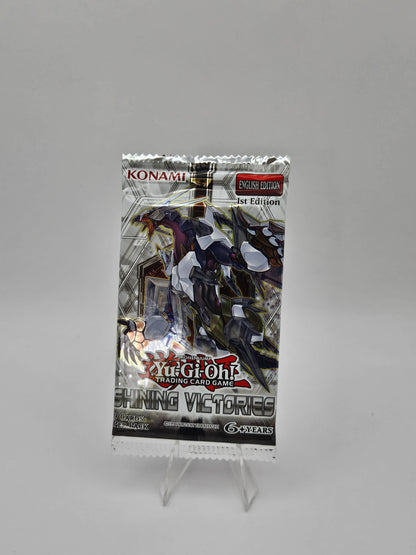 YuGiOh TCG Shining Victories Booster Pack First Edition