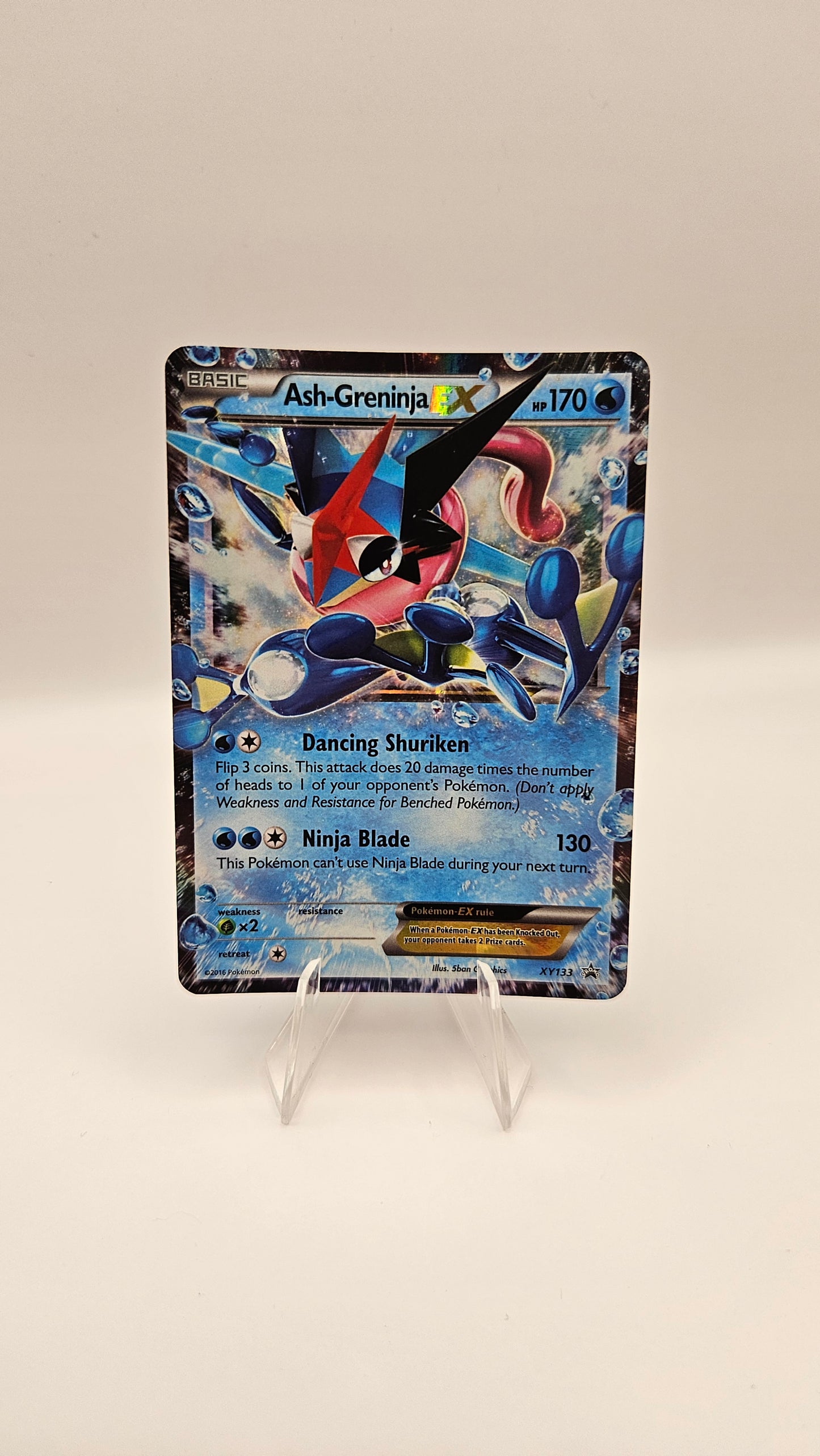 Ash-Greninja EX - XY133 - XY Promos (PR) HP Condition